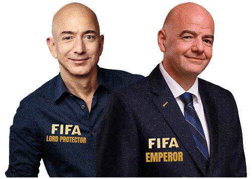 Bezos and Infantino
