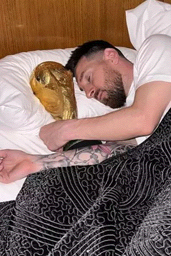 Messi Sleep